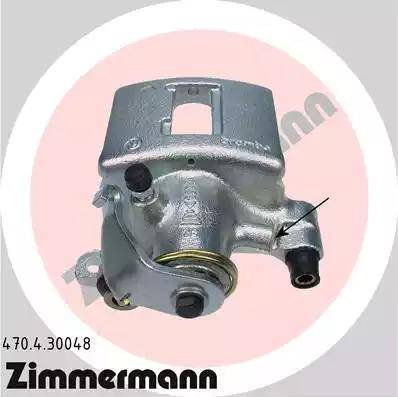 Zimmermann 470.4.30048 - Bremžu suports www.autospares.lv