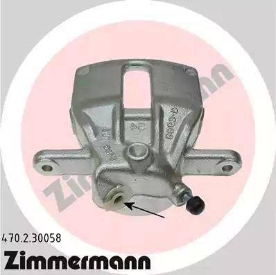 Zimmermann 470.2.30058 - Brake Caliper www.autospares.lv