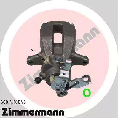 Zimmermann 600.4.10040 - Bremžu suports www.autospares.lv