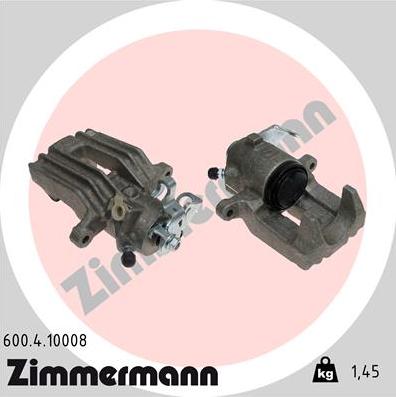 Zimmermann 600.4.10008 - Тормозной суппорт www.autospares.lv