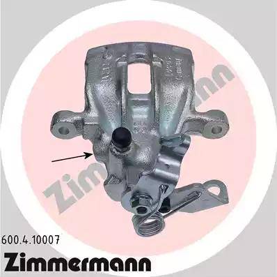 Zimmermann 600.4.10007 - Bremžu suports autospares.lv