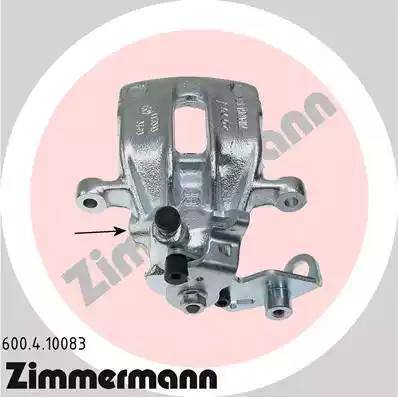 Zimmermann 600.4.10083 - Bremžu suports autospares.lv