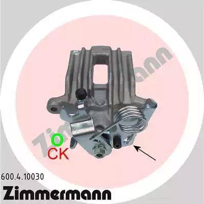 Zimmermann 600.4.10030 - Bremžu suports autospares.lv