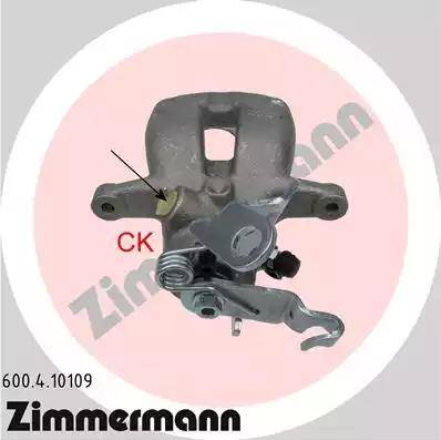 Zimmermann 600.4.10109 - Bremžu suports autospares.lv