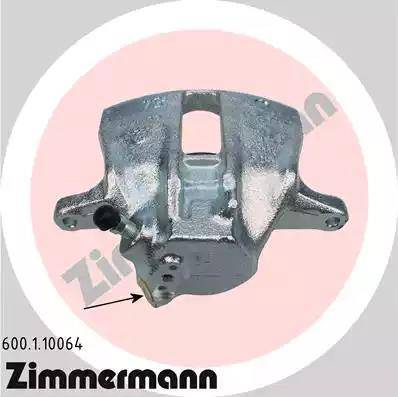 Zimmermann 600.1.10064 - Bremžu suports autospares.lv