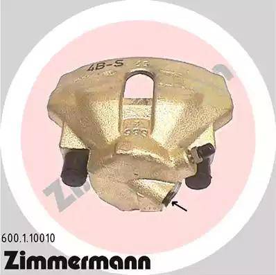 Zimmermann 600.1.10010 - Bremžu suports www.autospares.lv