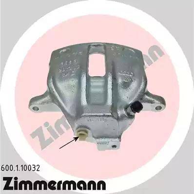 Zimmermann 600.1.10032 - Brake Caliper www.autospares.lv