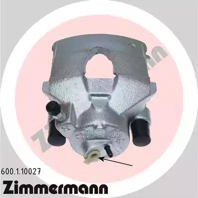 Zimmermann 600.1.10027 - Bremžu suports autospares.lv