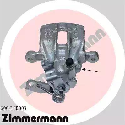 Zimmermann 600.3.10007 - Тормозной суппорт www.autospares.lv