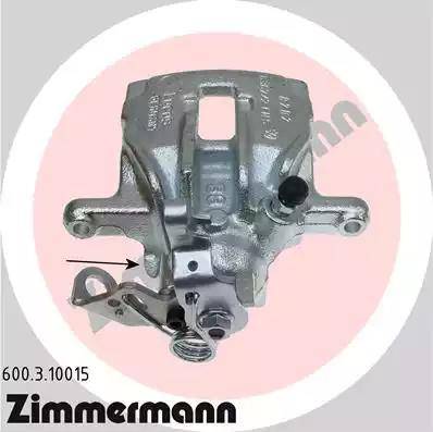 Zimmermann 600.3.10015 - Bremžu suports www.autospares.lv