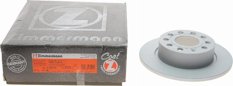 Zimmermann 600.3234.20 - Тормозной диск www.autospares.lv