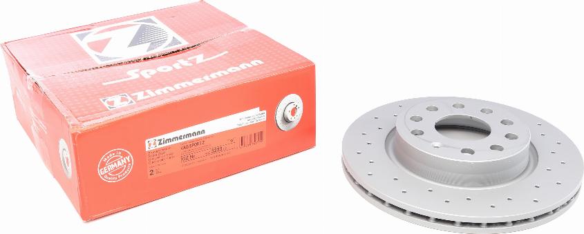 Zimmermann 600.3233.52 - Brake Disc www.autospares.lv