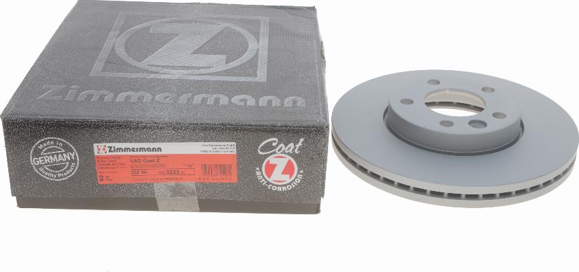 Zimmermann 600.3223.20 - Bremžu diski www.autospares.lv