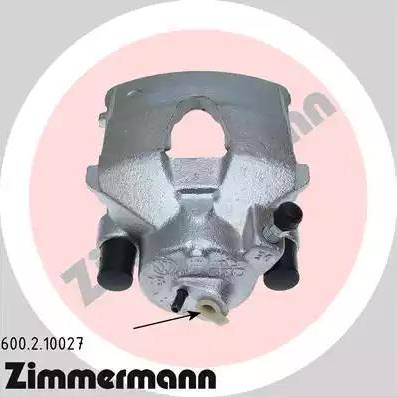 Zimmermann 600.2.10027 - Тормозной суппорт www.autospares.lv