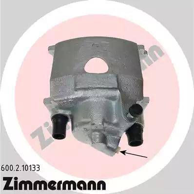 Zimmermann 600.2.10133 - Bremžu suports www.autospares.lv