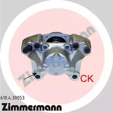 Zimmermann 610.4.30053 - Bremžu suports www.autospares.lv