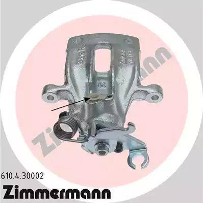 Zimmermann 610.4.30002 - Тормозной суппорт www.autospares.lv