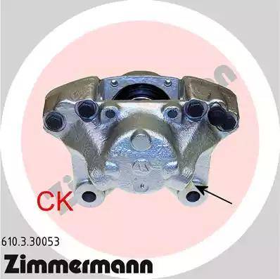 Zimmermann 610.3.30053 - Bremžu suports www.autospares.lv