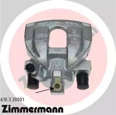 Zimmermann 610.3.30001 - Bremžu suports www.autospares.lv