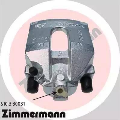 Zimmermann 610.3.30031 - Bremžu suports www.autospares.lv