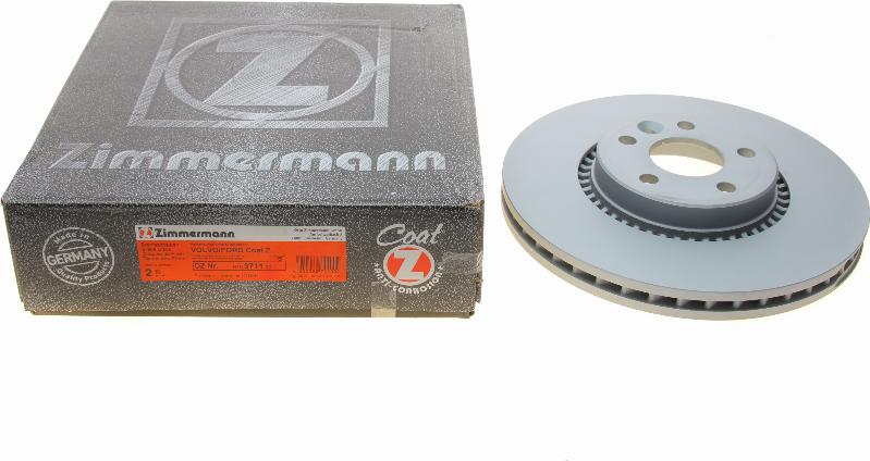 Zimmermann 610.3711.20 - Bremžu diski www.autospares.lv