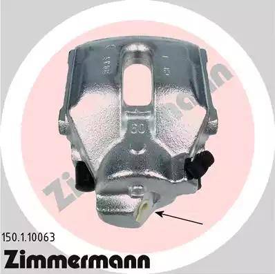 Zimmermann 150.1.10063 - Bremžu suports www.autospares.lv