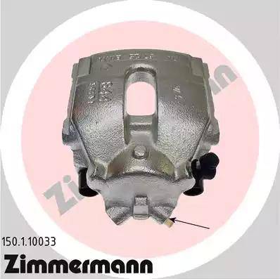 Zimmermann 150.1.10033 - Bremžu suports www.autospares.lv