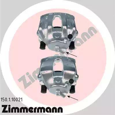 Zimmermann 150.1.10021 - Bremžu suports www.autospares.lv