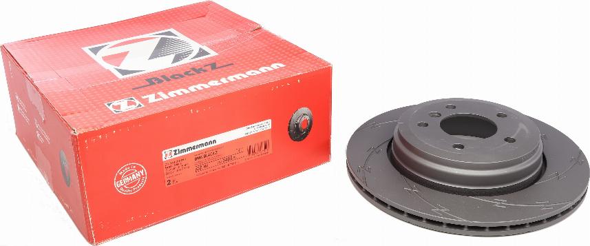 Zimmermann 150.3405.53 - Bremžu diski www.autospares.lv