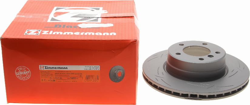 Zimmermann 150.3402.53 - Bremžu diski autospares.lv