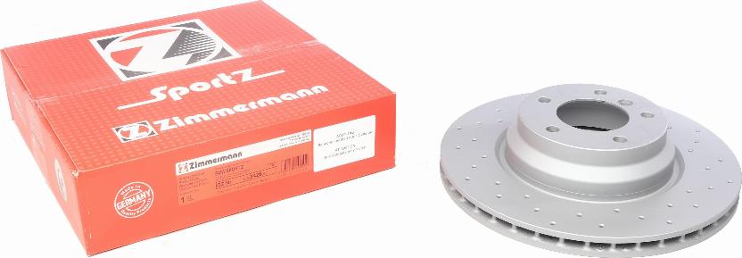 Zimmermann 150.3428.52 - Тормозной диск www.autospares.lv