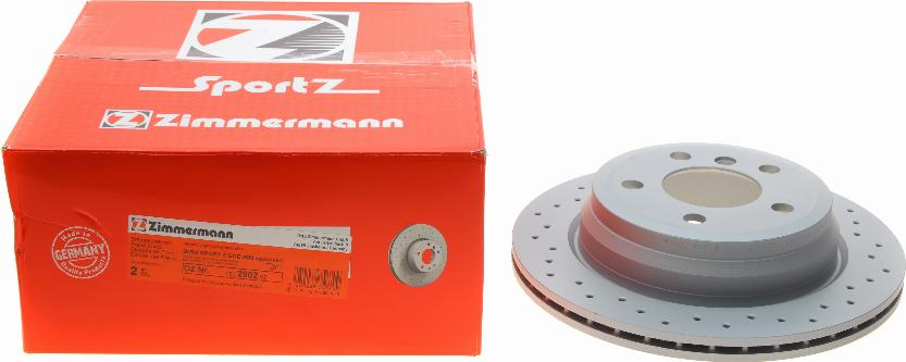 Zimmermann 150.2902.52 - Bremžu diski autospares.lv