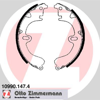 Zimmermann 10990.147.4 - Brake Shoe Set www.autospares.lv