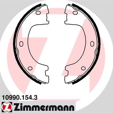 Zimmermann 10990.154.3 - Bremžu loku kompl., Stāvbremze www.autospares.lv