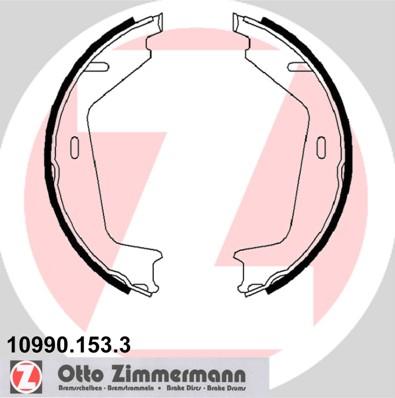 Zimmermann 10990.153.3 - Bremžu loku kompl., Stāvbremze www.autospares.lv