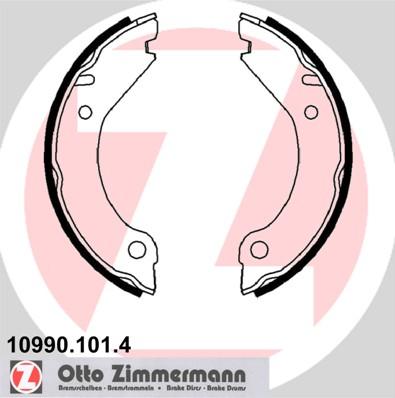 Zimmermann 10990.101.4 - Bremžu loku kompl., Stāvbremze www.autospares.lv