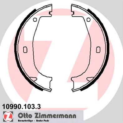 Zimmermann 10990.103.3 - Bremžu loku kompl., Stāvbremze www.autospares.lv