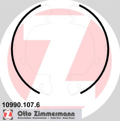 Zimmermann 10990.107.6 - Bremžu loku kompl., Stāvbremze www.autospares.lv