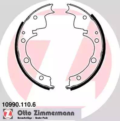 Zimmermann 10990.110.6 - Bremžu loku komplekts www.autospares.lv