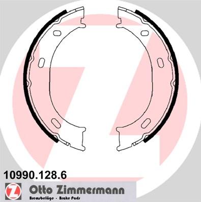 Zimmermann 10990.128.6 - Bremžu loku kompl., Stāvbremze www.autospares.lv