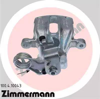 Zimmermann 100.4.10043 - Bremžu suports autospares.lv