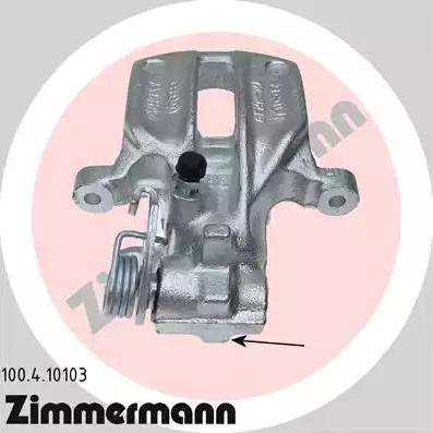 Zimmermann 100.4.10103 - Тормозной суппорт www.autospares.lv