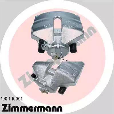 Zimmermann 100.1.10001 - Bremžu suports www.autospares.lv