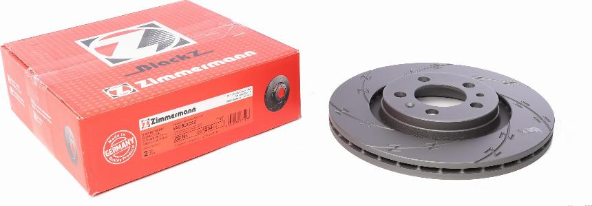 Zimmermann 100.1234.53 - Тормозной диск www.autospares.lv