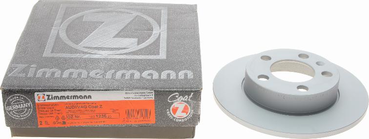 Zimmermann 100.1236.20 - Bremžu diski autospares.lv