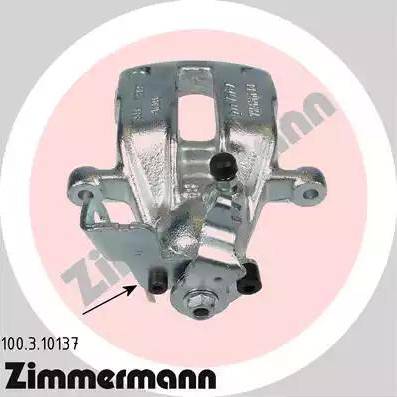 Zimmermann 100.3.10137 - Тормозной суппорт www.autospares.lv