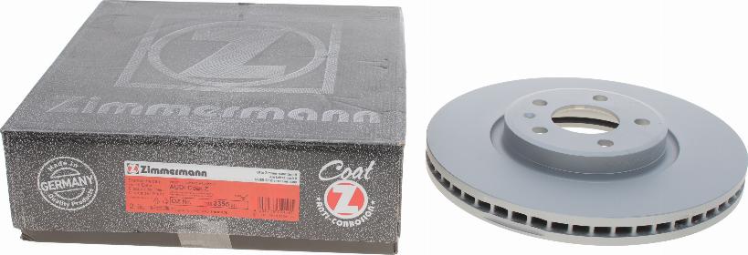 Zimmermann 100.3355.20 - Bremžu diski autospares.lv