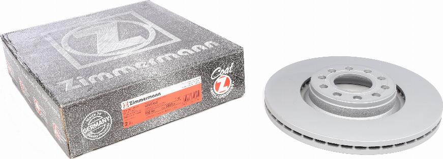 Zimmermann 100.3325.20 - Тормозной диск www.autospares.lv