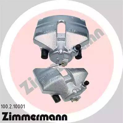 Zimmermann 100.2.10001 - Bremžu suports www.autospares.lv