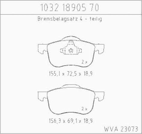 Zimmermann 10321890570 - Bremžu uzliku kompl., Disku bremzes www.autospares.lv